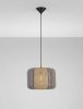 Lampa wisząca sznurkowa pleciona owalna boho rystykalna industrialna nad stół do salonu sypialni BELUNCA LE45351 Luces Exclusivas